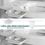 Samodra Pulvérisateur Bidet non électrique avec double buses rétractables autonettoyantes - Nettoyage avant et arrière - Bouton