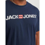 JACK & JONES Men's Jjecorp Logo Tee SS Crew Neck Noos PS T-Shirt, 3XL