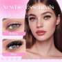 Faux Cils Individuel D Curl 200D Wispy Cils Individuels Naturels 10-18mm Réutilisables Cluster Lashes Extensions Cils DIY à La M