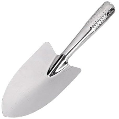 Truelle de Jardin en Acier Inoxydable - Pelle de Jardin - Petite Pelle de Jardinage - Outils à Main - Pelles pour désherber, Tra