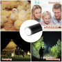 TNSLAND Lampe Mire œuf LED pour Oeufs de Poule et Oeufs Foncés – Testeur D’œufs À 3 Modes avec Batterie et Câble USB – Outil D’i