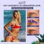 ANRUZ Chauffe Cire Epilation, Kit Epilation Cire Inclure 400g Perles de Cire et 20 Spatules, Silicone Bol， Chauffe Cire Kit pour