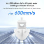 ANYCUBIC Haute Vitesse Filament PLA pour Imprimante 3D 1,75 mm Identification Intelligente Filament, Impression 10X Plus Rapide,