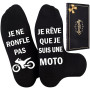 Merclix Chaussettes Homme 43-46 Rigolote Idee Cadeau Homme Papa Papy Ado Garcon Original Utile Cadeau Noel Anniversaire Fete des