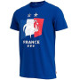 Equipe de France de Football T-Shirt FFF - 2 étoiles - Collection Officielle Taille Homme