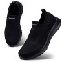 HKR Basket Femme Respirantes Chaussures de Running Marche Sport Travail Légères Sneakers 35-42EU