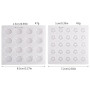 JDIEOQA Moule En Silicone Avec Pendentif En Forme Fleur En Résine Époxy, Porte-clés, Bijoux Pour Bagages, Sacs, Accessoires Coll