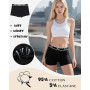 Levao Boxer Femme Coton Culotte Femme Coton Shorty Shorts Caleçons Femmes Anti Frottement sous Vetements Confortable Respirant P
