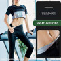 Sudation Chemise Top Manches Longues Amincissante Ventre Plat Maigrir Sauna Suit Shapewear Costume D'entraînement Formateur Shap