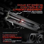 Frankberg 2x Amortisseur à gaz Avant Gauche Droite 563mm Pression de gaz Compatible avec ASX GAW 4008 C4 Aircross ASX Van GAW Re