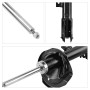 Frankberg 2x Amortisseur à gaz Avant Gauche Droite 563mm Pression de gaz Compatible avec ASX GAW 4008 C4 Aircross ASX Van GAW Re