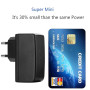 Aukru 8 en 1 Chargeur USB 5V2A Universel Adaptateur Secteur avec 8 Embouts Connecteur à d'écoupage pour différents appareils -No