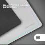 Mars Gaming MCP124PRO, Français, Combo Gaming 4en1, Clavier RGB H-Mech avec Repose-Poignets, Souris RGB 3200DPI et Switches HUAN