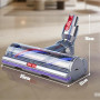 Brosse pour Dyson V11 V15 V10 V8 V7 Tête de Nettoyage pour Dyson SV10 SV11 SV12 SV14 Aspirateur À Couple Élevé Anti-Enchevêtreme