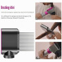 Buse de fixation pour sèche-cheveux avec peigne pour Dyson Airwrap Styler HS01 HS05 Barils rotatifs à boucler Accessoires de coi
