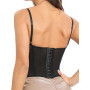 GainKee Corset en dentelle pour femme - Bustier en dentelle avec bretelles - Corset pour sortir, fête