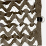 WerkaPro 11096 - Toile d'Ombrage Ajourée - 120 g/m2 - En Polyester - Carré - 3 x 3 m - Taupe - Pour Balcon, terrasse et Jardin
