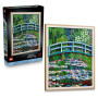 LEGO Art Claude Monet: Le Bassin aux Nymphéas, Harmonie Verte - Set de Construction pour Adulte - Décoration Murale 3D pour la M