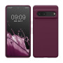 kwmobile Housse Compatible avec Google Pixel 7 Coque - Housse de téléphone Protection Souple en TPU Silicone - Bordeaux Violet