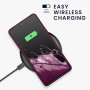 kwmobile Housse Compatible avec Google Pixel 7 Coque - Housse de téléphone Protection Souple en TPU Silicone - Bordeaux Violet