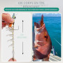 TRUSCEND Leurre Souple Easy Catch Shadtale avec Hameçon de BKK, Vibrante et Action de Jigging pour Plus de Touche, Leurre de Pêc