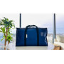 VARRANI Lot de 5 Sacs de Rangement et Déménagement XXL 94L (4+1), Bleu, avec Poignées Renforcées et Fermeture Zippée, Grande Cap