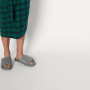 Amazon Essentials Pantoufles Ajustables à Bout Ouvert Homme