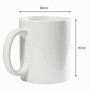 36 Tasses à Sublimation Blanches 325ml Recouvert En Polymère Vierges Grade AAA Céramique Personnalisé Presse à Chaud Boîte en Ca