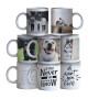 36 Tasses à Sublimation Blanches 325ml Recouvert En Polymère Vierges Grade AAA Céramique Personnalisé Presse à Chaud Boîte en Ca
