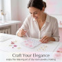 URYVAIW Moule Silicone Resine Epoxy, Boucle d'oreille Moule en Résine, Moules à Fleur Cœur et Cercle, pour Création de Bijoux, P