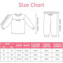HOTUT Filles Pyjamas, Ensembles de Pyjama Enfants Manches Longues Coton vêtements de Nuit avec des Motifs Exquis pour Enfants 5-