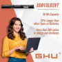 GHU Batterie 38 Wh 2600 mAh pour HP Probook 450 G3 Batterie RI04 ri04xl RI06XL 805294-001 compatible avec HP ProBook 455 G3 470