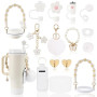 LUOJINYI Stanley Cup Accessories, accessoire stanley cup,stanley quencher accessoire pour Coupe Stanley, Accessoires pour Coupe