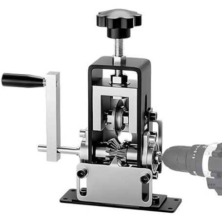 Denudeuse de Cable Electrique Manuelle, Machine a Denuder le Cuivre Les Fils avec un Diamètre de Dénudage de 1 à 25 mm, Pince a