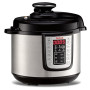 Tefal Fast and Delicious Multicuiseur, Cuisson sous pression, Rapide, Multifonction, 25 Programmes, 6L, 6 Personnes, Noir Inox,