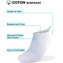 12 Paires Chaussettes Basses Homme et Femme - Socquettes Homme et Femme - Socquettes Courtes Coton Respirant