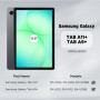 EasyAcc Coque Rotative pour Samsung Galaxy Tab A11+ Plus 2025 / A9+ 11 Pouces 2023 avec Porte Stylet, Étui Housse de Protection 