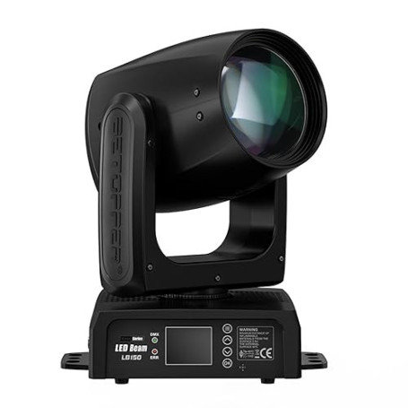 150W Éclairage de Scène LED Moving Head Lampe Lumière DJ,BETOPPER Lyre LED Projecteur de Scène, RGBW DMX-512 Lumière Soirée Beam