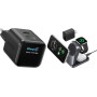 Anker Chargeur USB C à écran Intelligent 45W Nano & Prime Station de Charge sans Fil 3 en 1 (Lot)