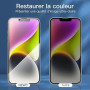 NEW'C Lot de 3, Verre Trempé Anti-Espion pour iPhone 16e, iPhone 14, iPhone 13, iPhone 13 Pro (6,1 Pouces), Angle de Confidentia