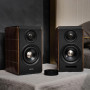 Edifier S880DB MKII - Haut-Parleur Haute Qualité, LDAC, BT 5,3, Télécommande, 2-Voies, avec Fil &sans Fil 88 W, Walnut, ConnexAp