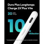 Metapen Stylet A8 Compatible avec Apple iPad 2018-2026 pour iPad 11 A16/10/9/8/7/6,Pro 3/4/5/6/M4/M5,Air 3/4/5/M2/M3/M4,Mini 5/6