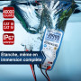 PeakTech 3360 - Multimètre Numérique True RMS, Étanche