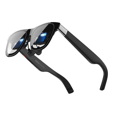 XREAL One Pro AR Lunettes, Réalité Augmentée Puce X1,REAL 3D,XR Glass 3DoF Natives,Optique X-Prism 57° FOV, Écran HD171" 120Hz,p