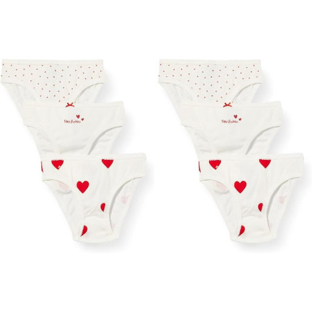 Petit Bateau Culottes (Lot de 3) Fille, Variante 1, 10 Ans
