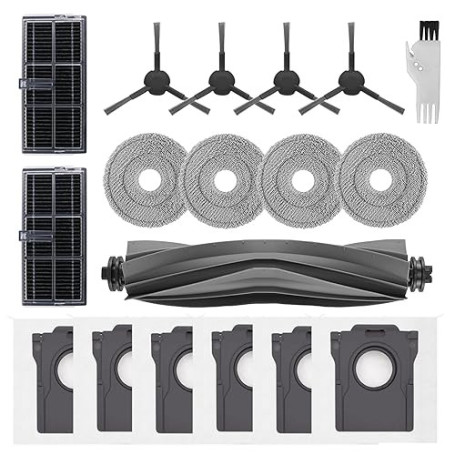 Accessoires de Rechange pour Dreame L10s Ultra Gen 2, L40 Ultra AE/A, L10s Pro Heat, D20 Ultra, MOVA E30 Ultra Robot Aspirateur,