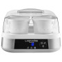LAGRANGE, Yaourtière-Fromagère ligne, 1,5 L, fabrication française, 9 pots en verre, 4 pots à faisselle, programmable, arrêt aut