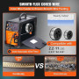 VEVOR Poste à Souder MIG, 250 A, Machine de Soudage Portable Multi-processus MIG MMA LIFT TIG 3 en 1 Soudeur pour Acier au Carbo
