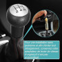 Spurtar Pommeau de levier de vitesses manuel 5 vitesses pour Peugeot 106 107 207 301 306 307 308 407 408 508 3008 1007 / pour CI