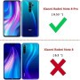 LeYi Coque pour Xiaomi Redmi Note 8 Pro avec Verre trempé écran [Lot de 2], Rotation 360° Aimant Anneau Support Double Défense B